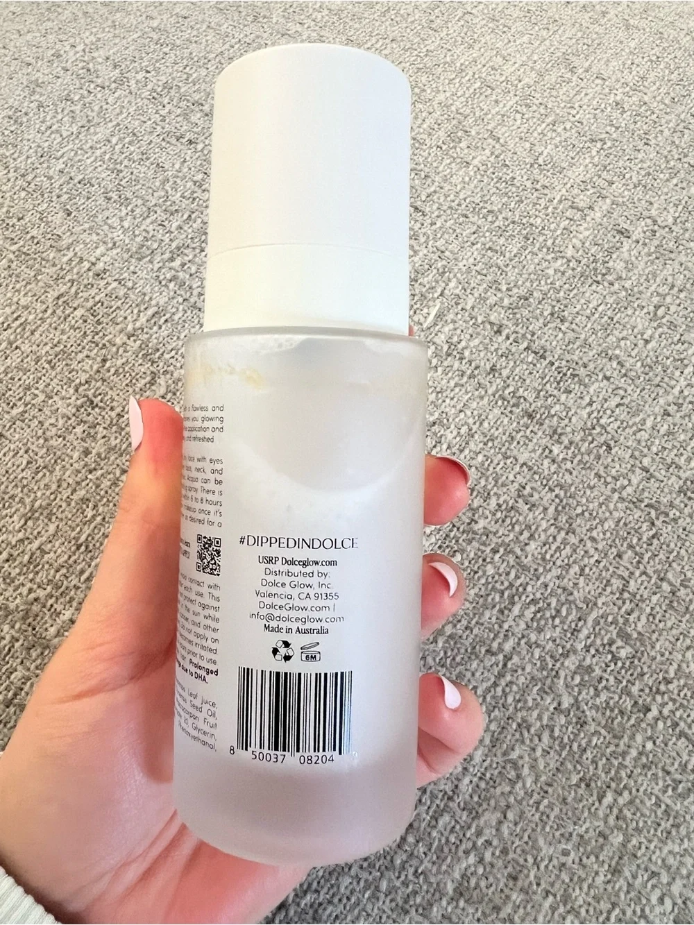 Dolce Glow Aqua Hydrating Face Mist